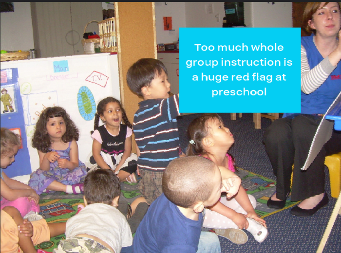 Whole group instruction gets overused when the student to teacher ratio is too high.