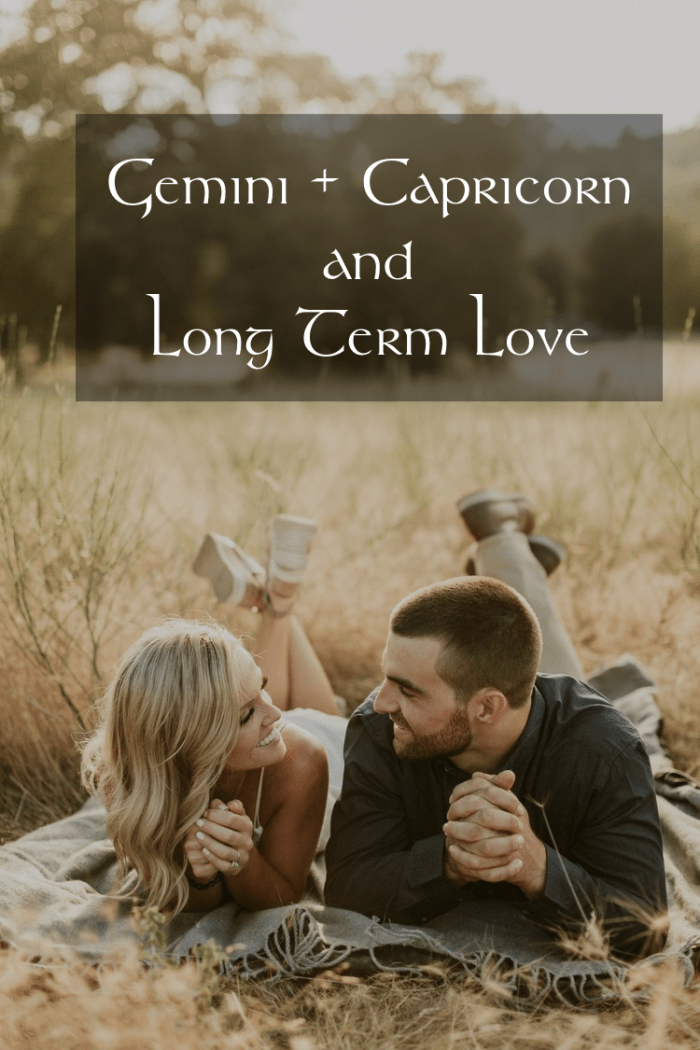 Gemini and Capricorn date ideas: (1) go on nature walks together, (2) take a cooking class or art class together, (3) get up early to watch the sunrise, (4) travel far away just for some ice cream, (5) go on an outing to a rustic farm and dance.
