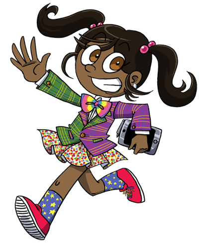 Baby J's fashions are described because everything she wears means something to her.