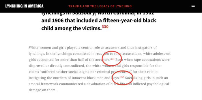 The Case of the Disappearing Citations. The Equal Justice Initiative publishes inflammatory, divisive rhetoric.