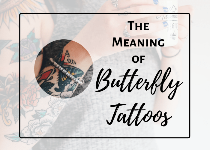 The Meaning of Butterfly Tattoos (With Pictures) TatRing Tattoos