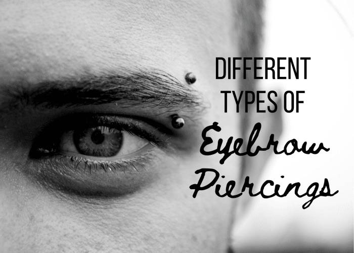 Illustrated Guide to Eyebrow Piercings TatRing