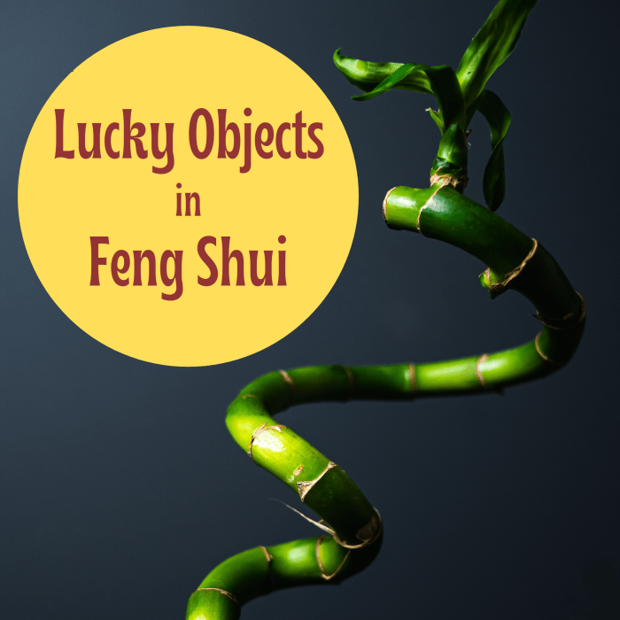 Learn more about Feng Shui, including the various types of lucky objects to place in your surroundings.