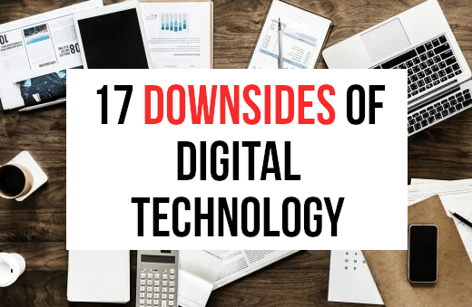 Digital technology has transformed modern life with gadgets such as laptops, tablets, and smartphones now commonly owned. As well as bringing benefits, digital technology has also bought many downsides.