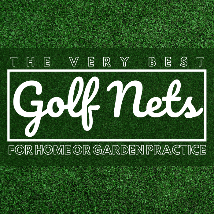 Setting up a practice net at home, in the garage, or in your backyard is a great way to improve your game when you're off the links.