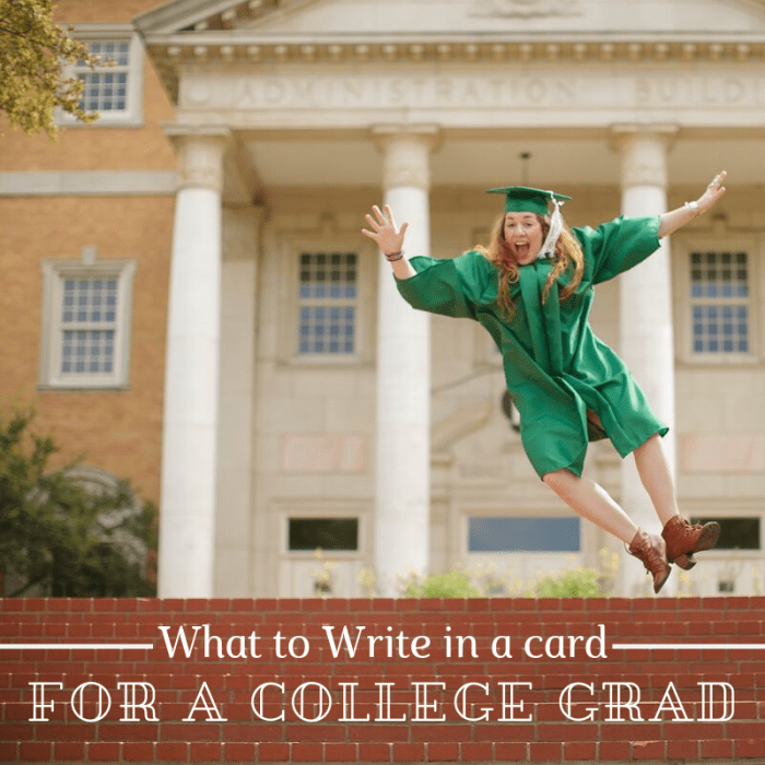 Graduating college is a huge accomplishment! Let them know they made it with a funny or sincere congratulations message.