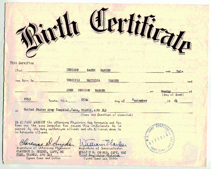 Birth certificates are needed for just about everything now a days. It's best to keep a copy for yourself.