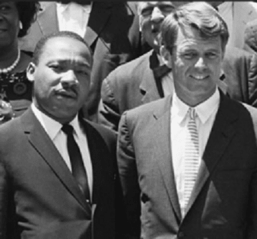 The dreamers who carried the hopes and aspirations for so many oppressed and disenfranchised, Robert F. Kennedy and Martin Luther King, Jr., were both gunned down in 1968.