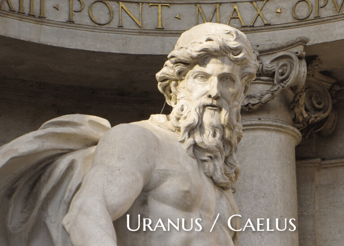 Meet your bachelor: the Greek god Uranus. He is terrible with children. He has masculinity issues and is afraid of giving up his throne. He made his wife so angry, she made a weapon and had one of his children attack him.