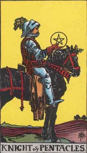 court cards – knight of pentacles