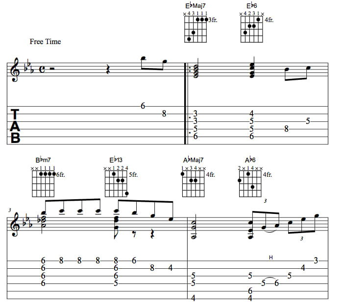 chord melody guitar tab pdf torrent