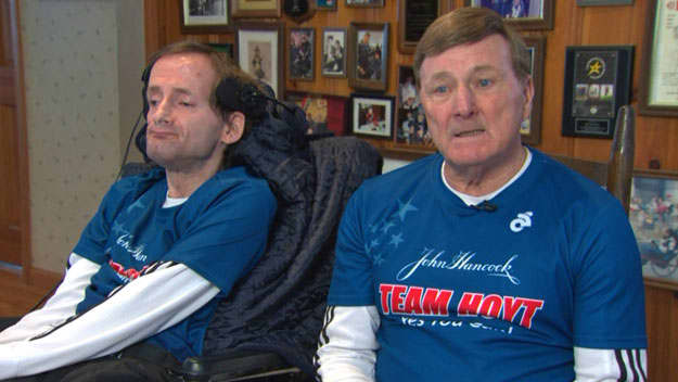 A Father�s Special Dedication The Racing World of Dick and Rick Hoyt ...