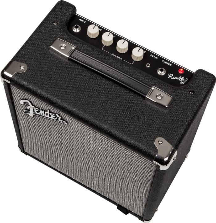 Fender Rumble 15 V3 Bass Practice Amp Review - Spinditty - Music