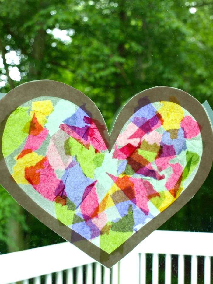 Create a Colorful Sun Catcher Craft