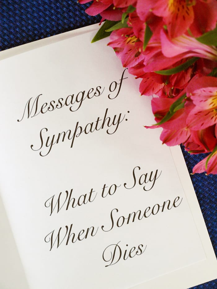 50 Messages Of Sympathy What To Say When Someone Dies Holidappy   What To Write In A Sympathy Card Sympathy Card Message Examples 