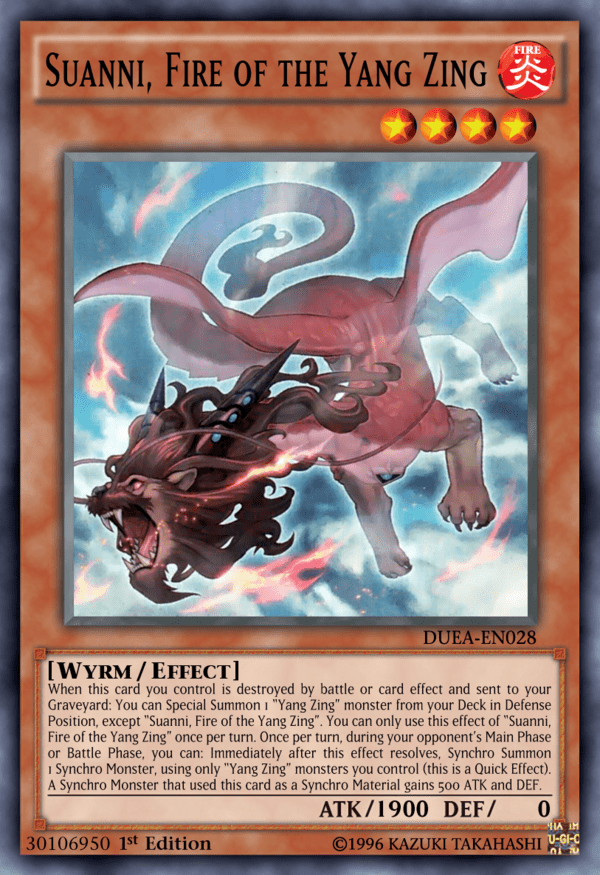 Yu-Gi-Oh! Yang Zing Path Secret Rare – MP15-EN105 Mega Pack 2015 1st Edition Trading Card - View #9