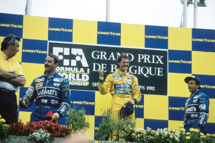 michael-schumachers-first-win-1992-belgi