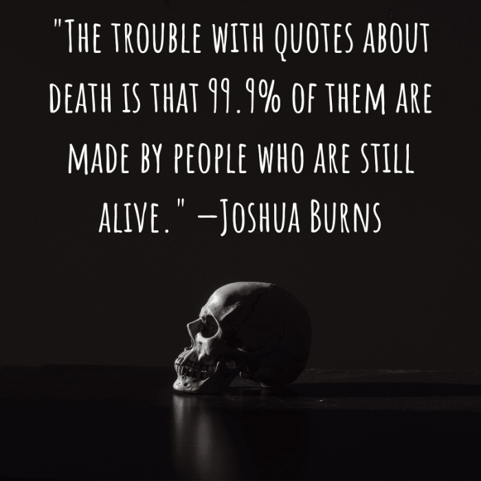 Funny and Clever Quotes About Mortality, Death, and Dying - Holidappy