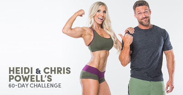 Aim Fitness Network Heidi Chris Powell S 60 Day Challenge 2presented By Oxygen Magazine
