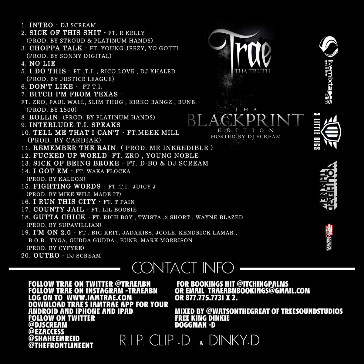 download trae tha truth Trae tha truth "tha blackprint" mixtape download & stream | hiphopdx.