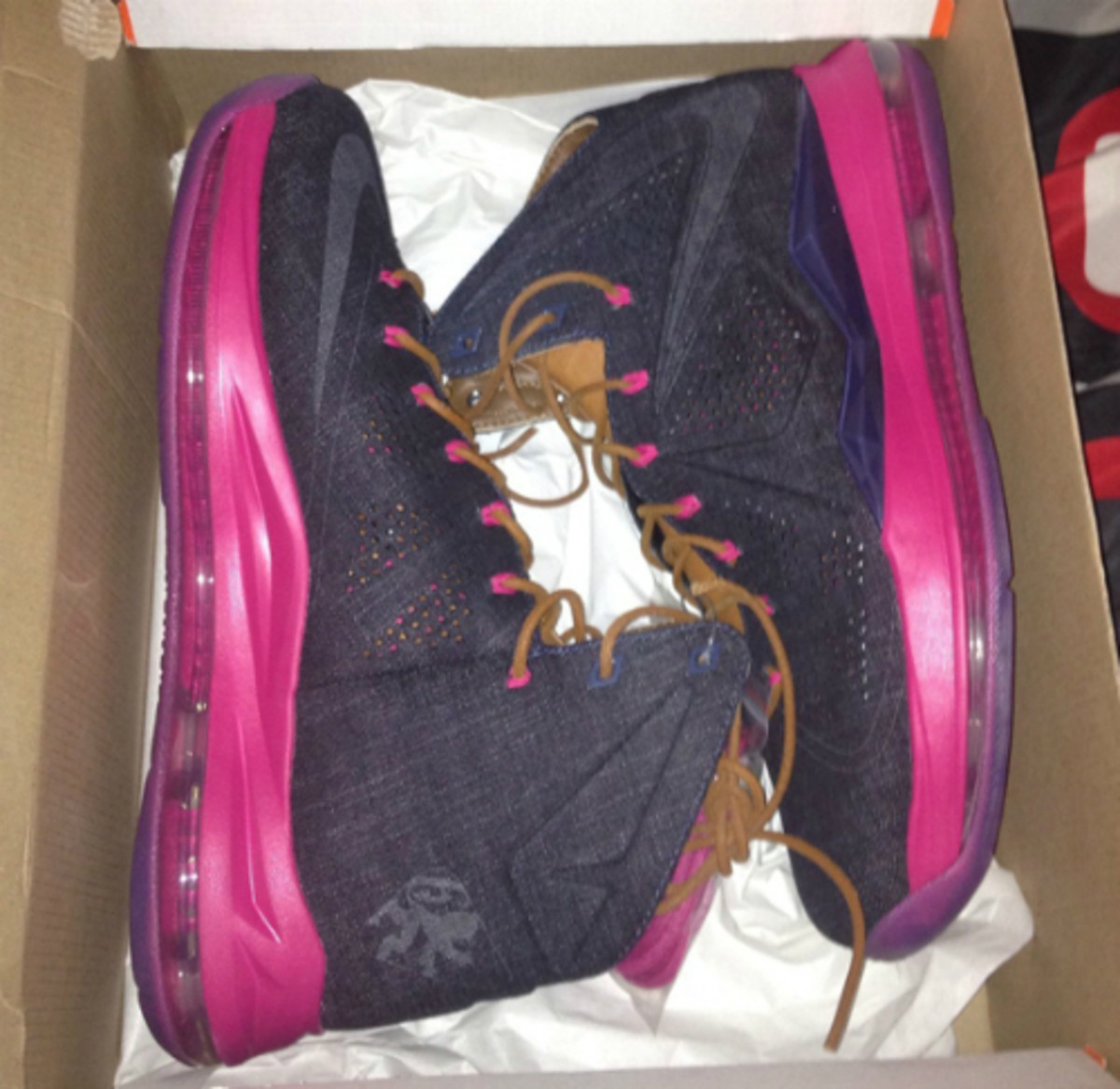 lebron 10 denim