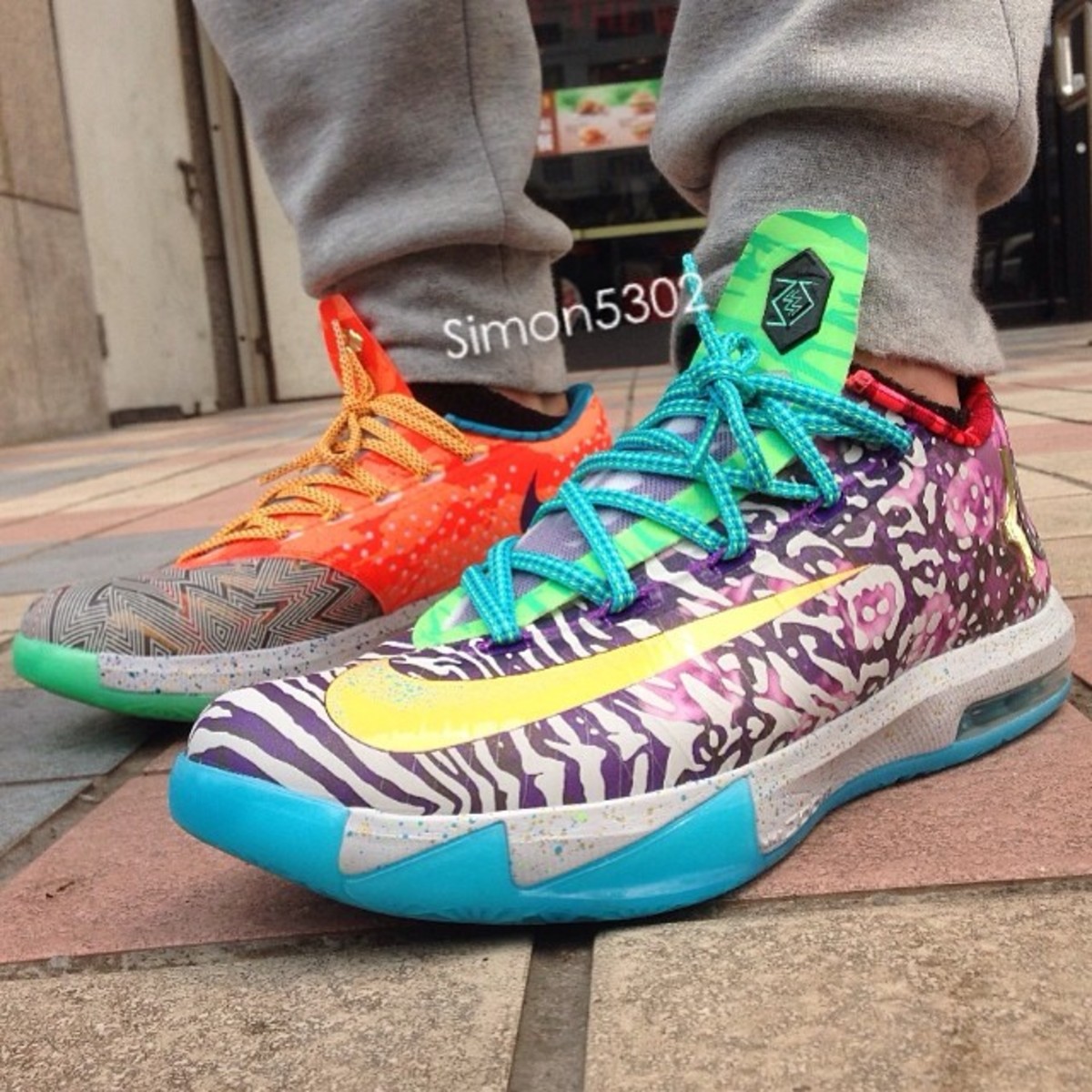 what the kd 6 on feet