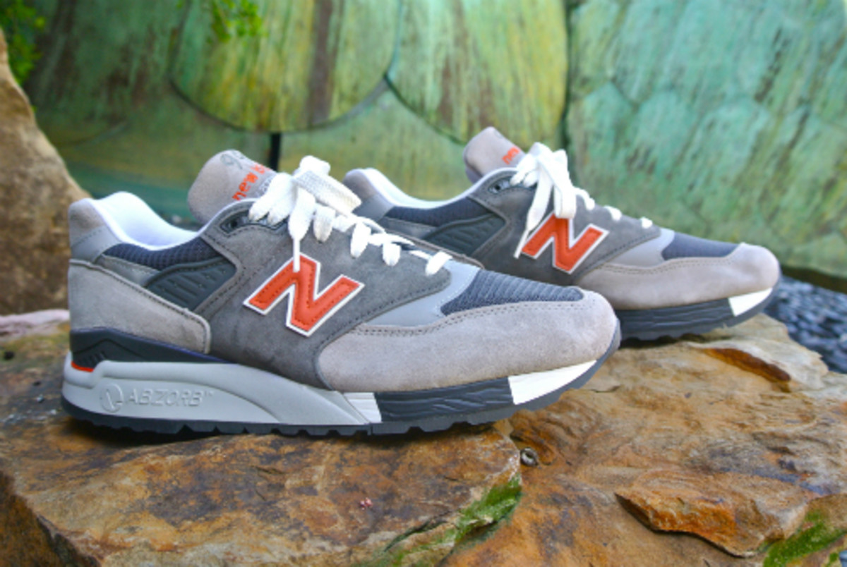 new balance 998 grey orange