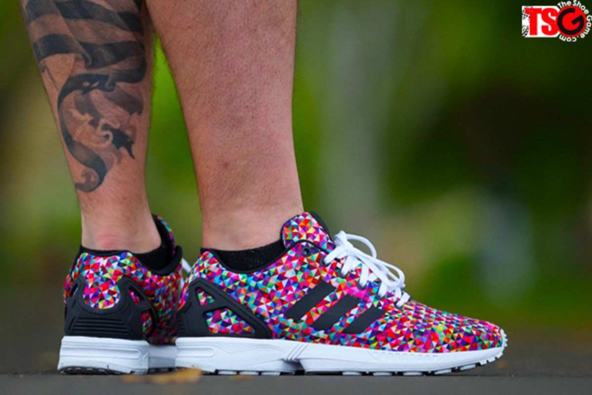 are adidas zx flux running shoes