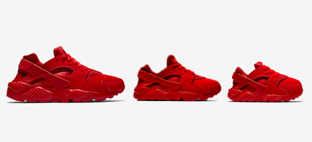 red huaraches for kids