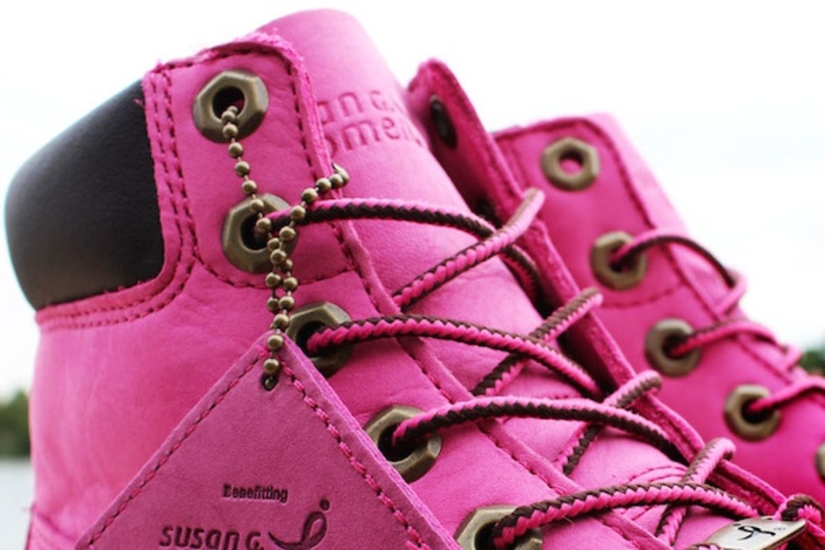 susan g komen timberlands