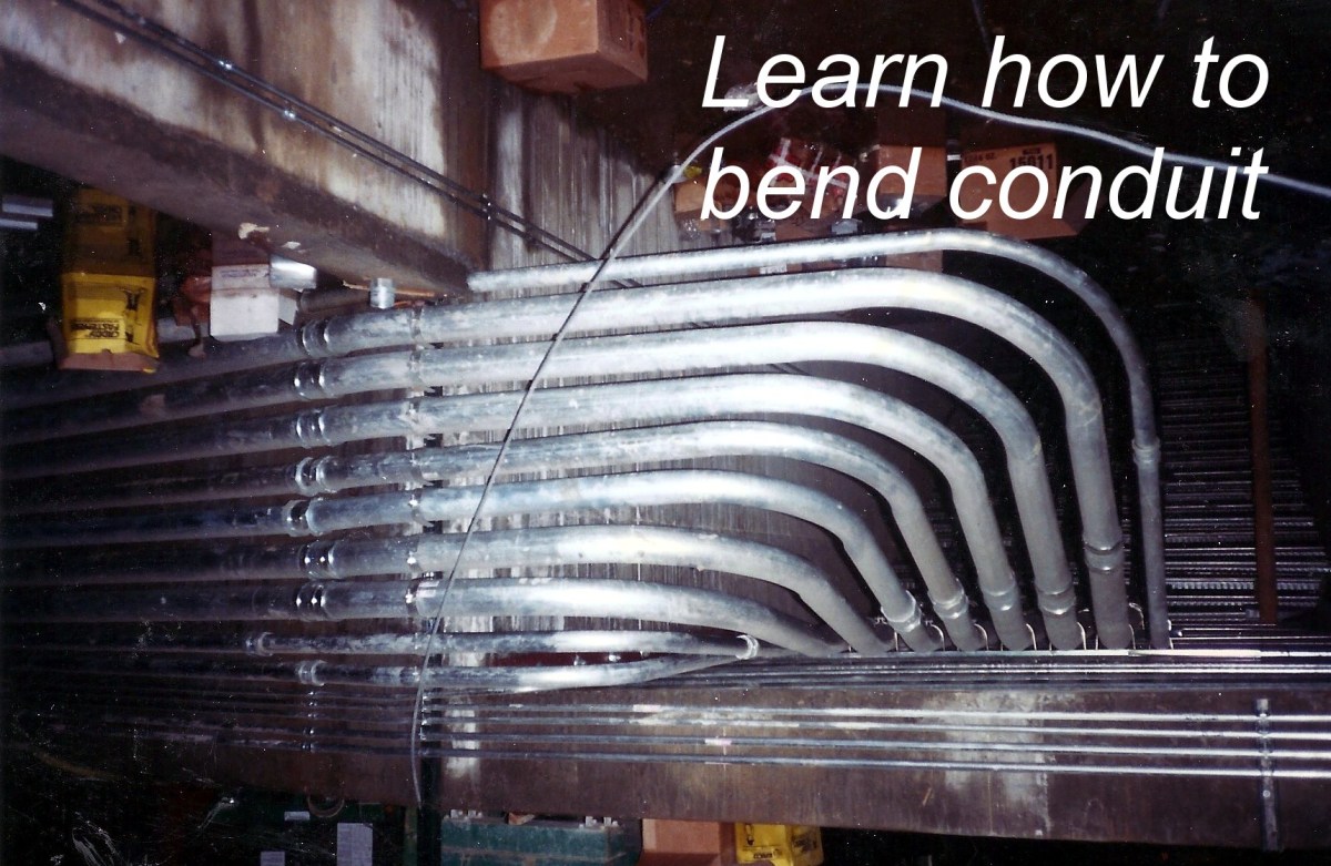 Learning how to bend conduit isn't difficult, and a little practice can produce nearly any bend needed.