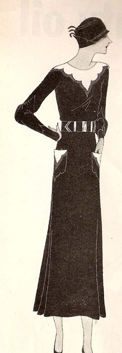 1930s ladies fashion