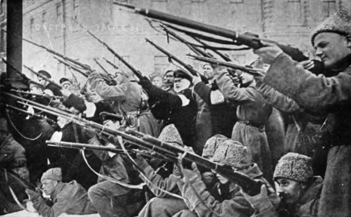 The Russian Revolution of 1917.