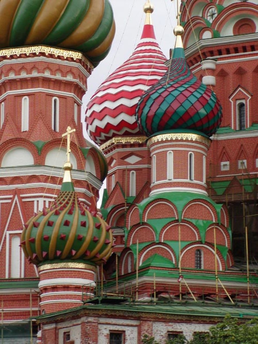 Photo of Saint Basil's Cathedral.