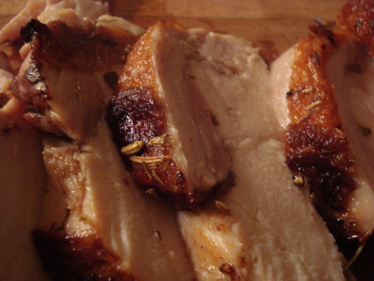 Deboned and Pan-Roasted Chicken