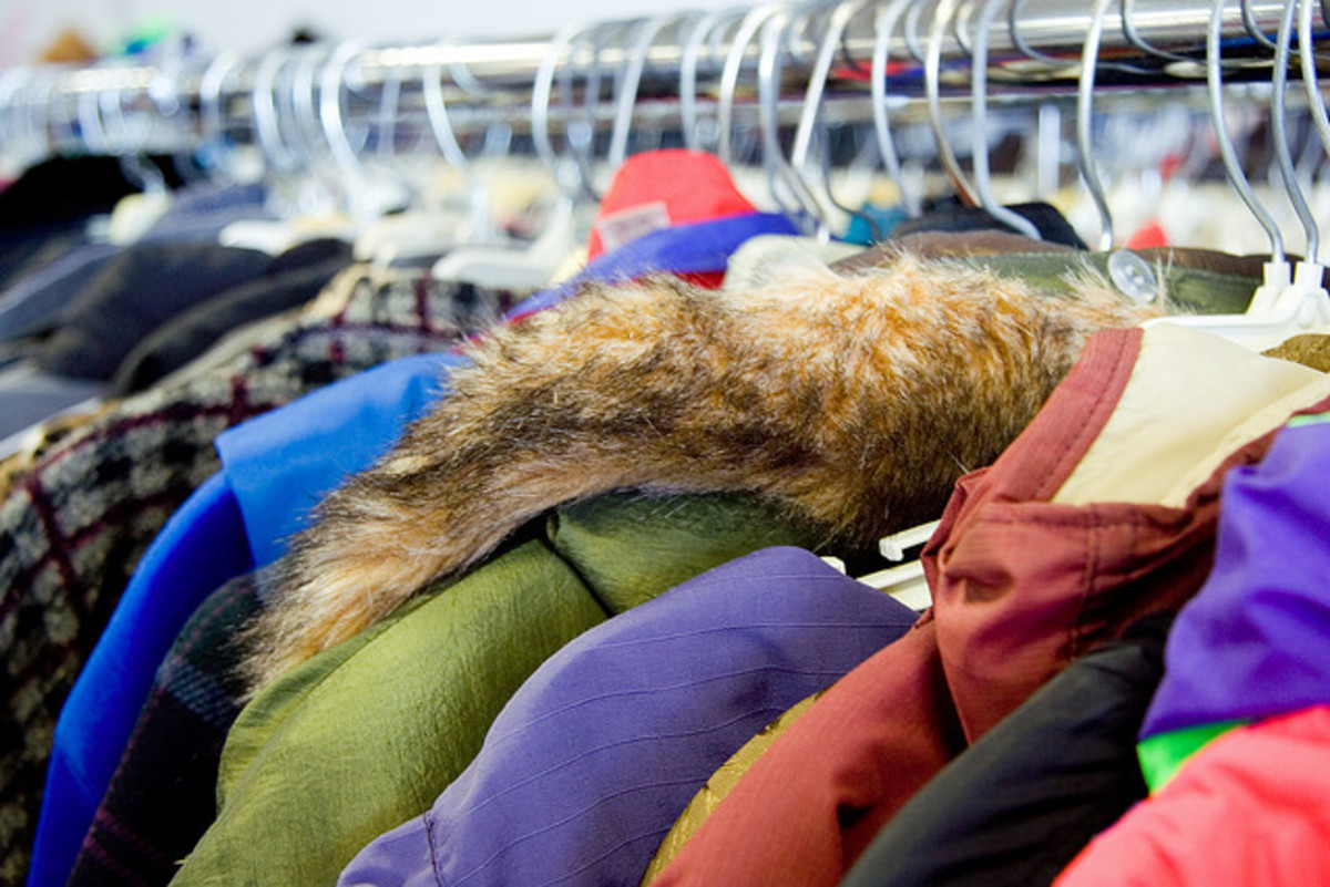 Gently used clothing can be a welcome gift, but it can also be an awkward one.