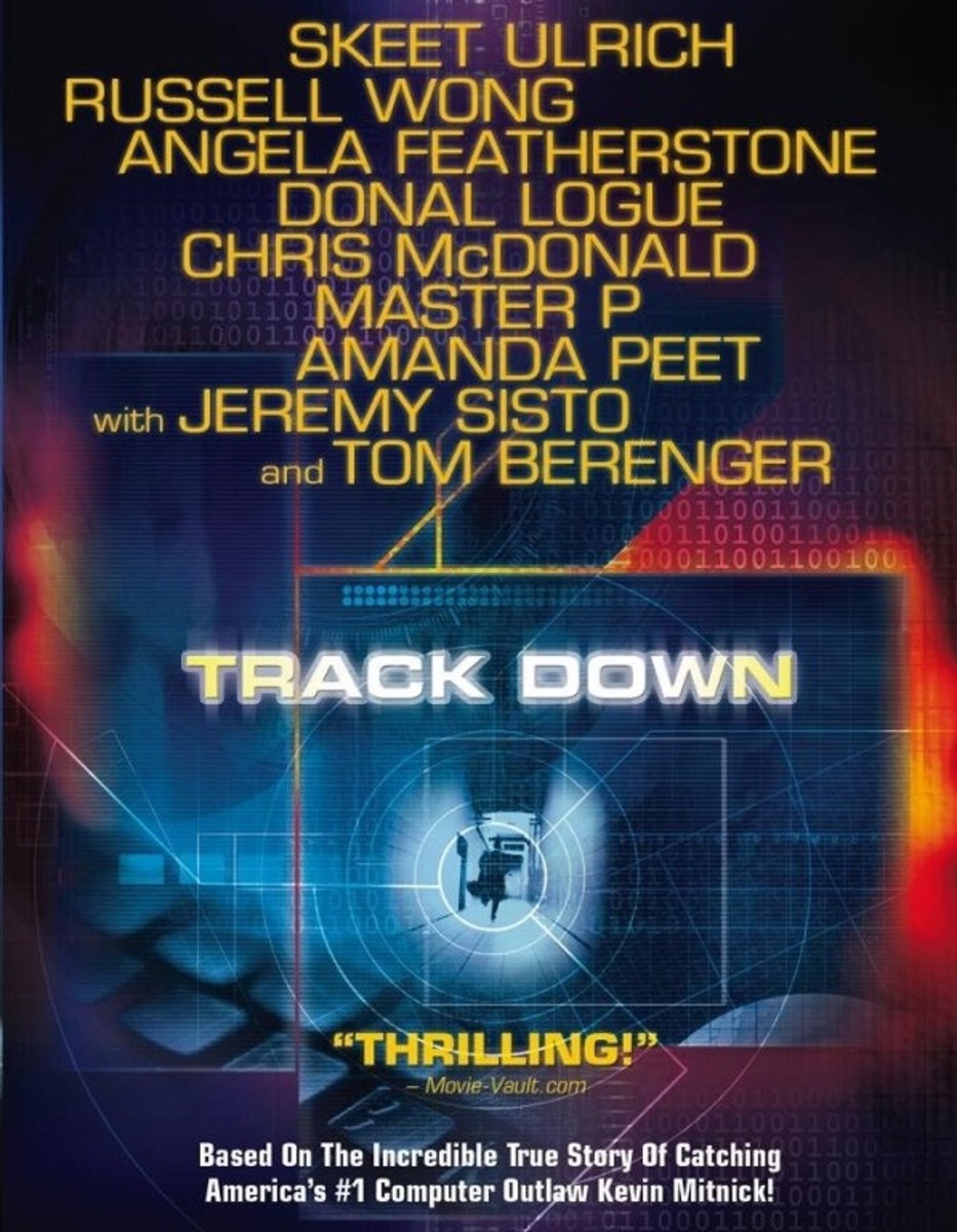 Takedown (mysteriously labeled "Track Down" in this poster)