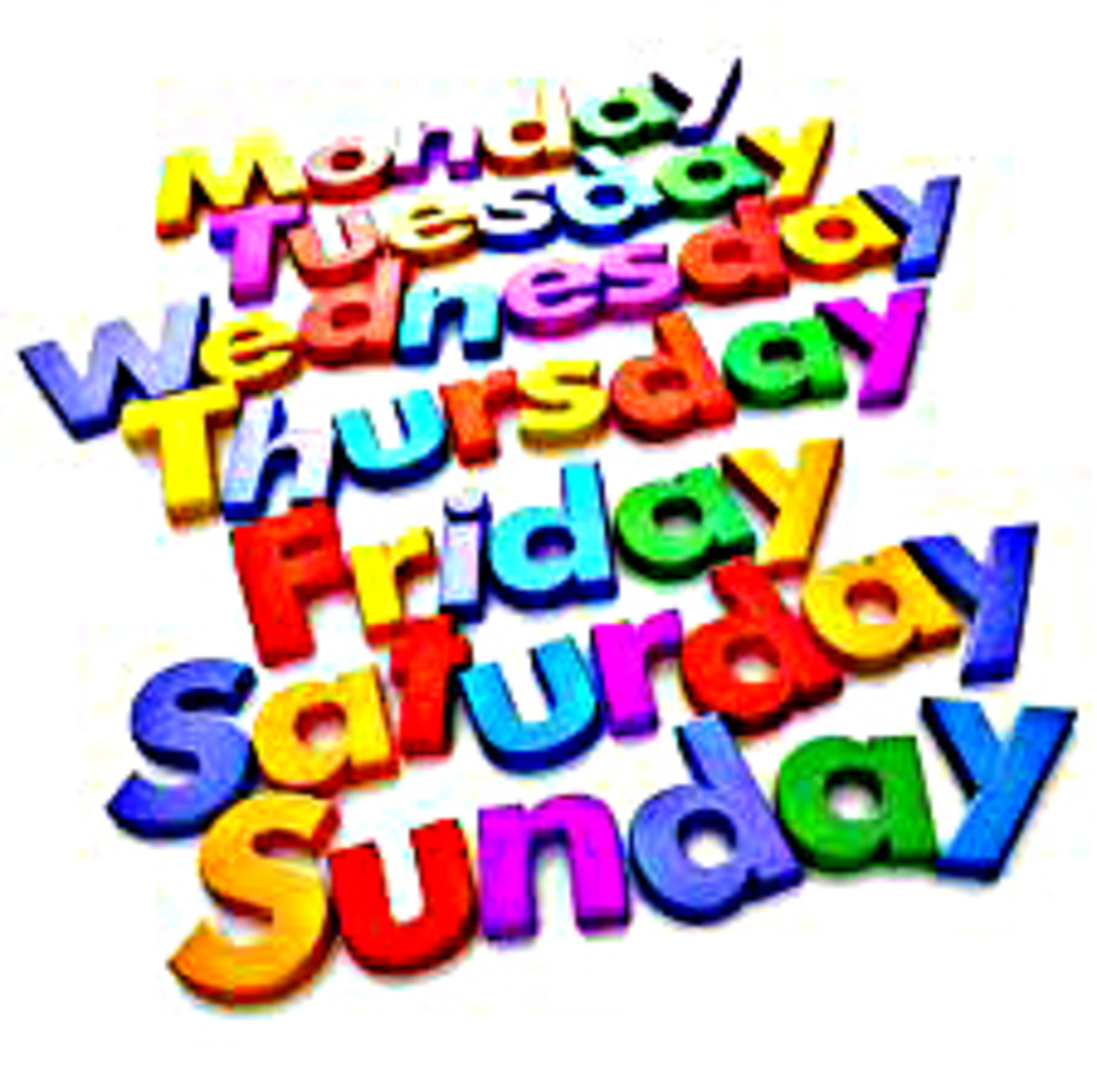 Days Of The Week Origin Of Their Names Owlcation