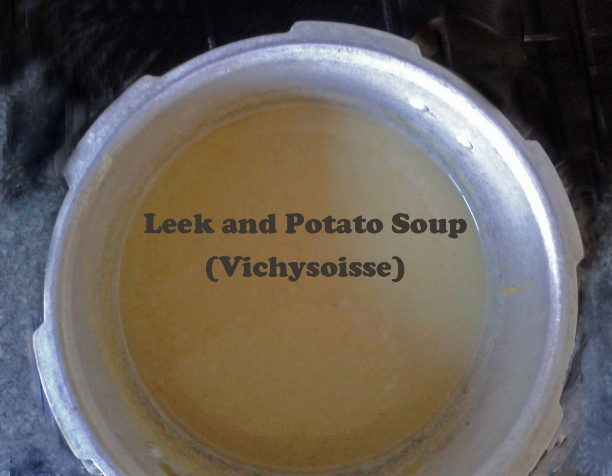 Leek and Potato Soup (Vichysoisse)