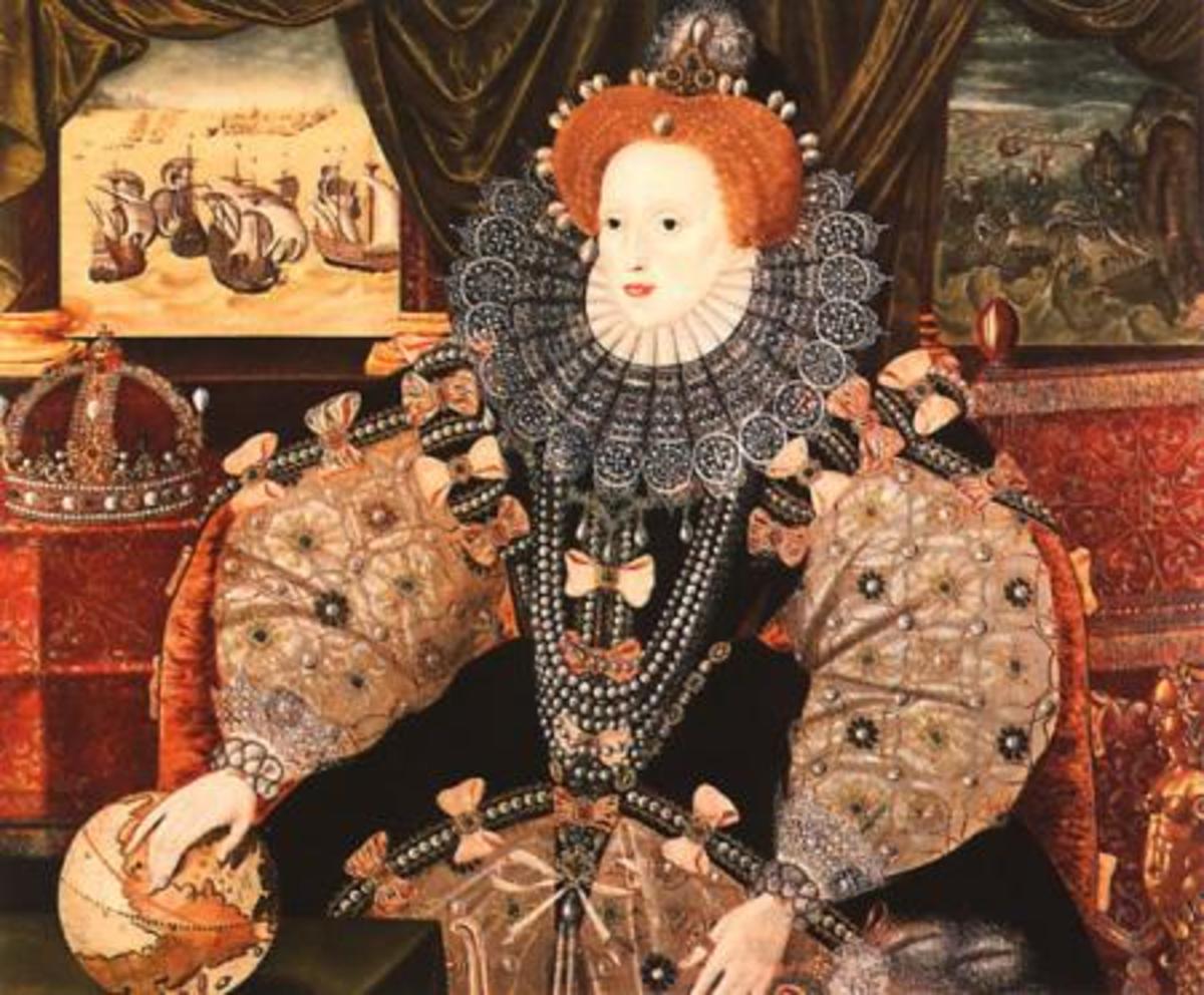 Elizabeth I met Irish queen Grace O'Malley in 1593. 