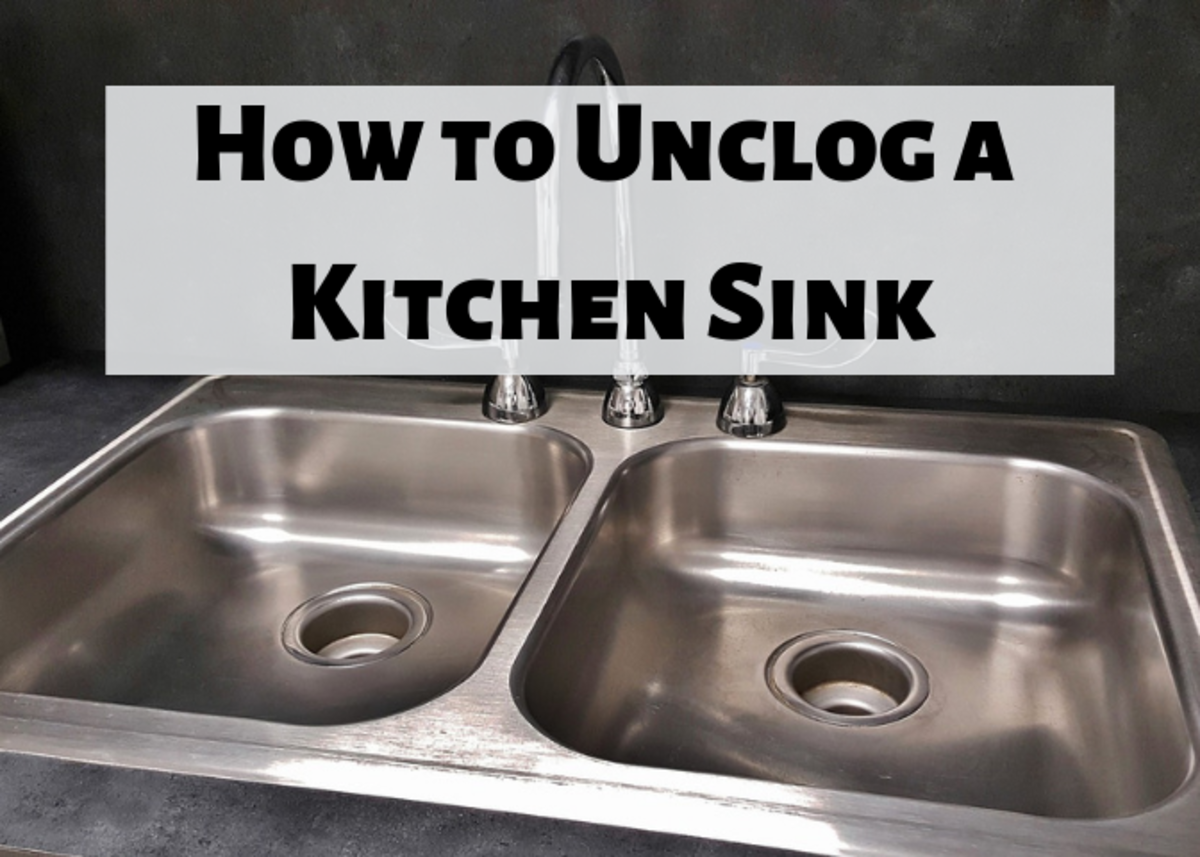 Learn the different steps you can take to clear your clogged kitchen sink.