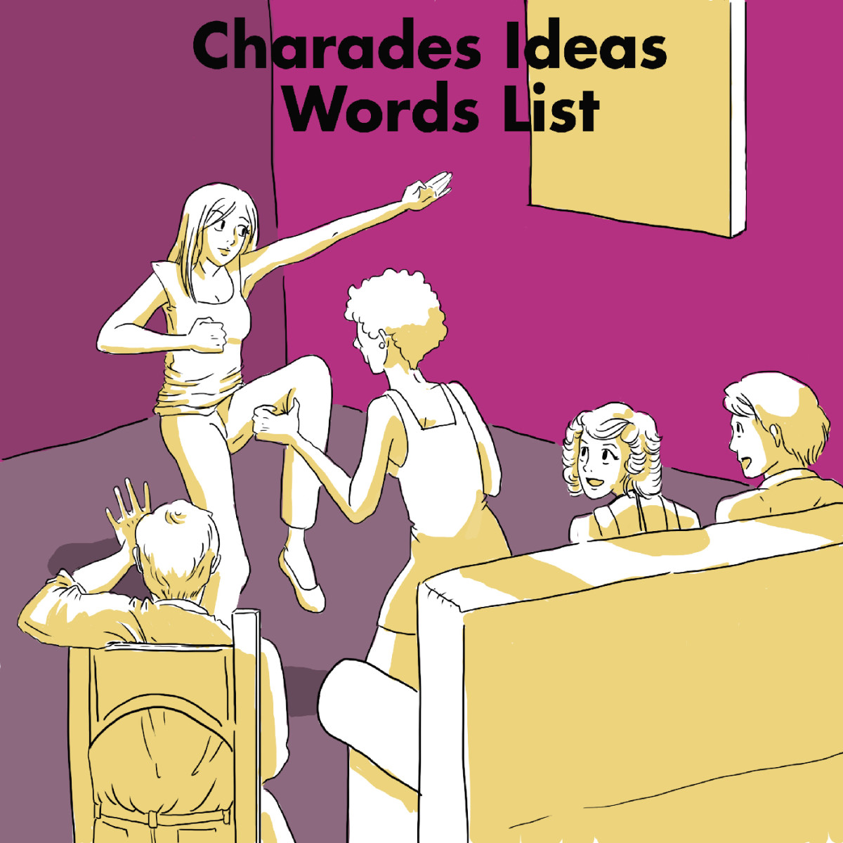 Charades Topic Ideas Word Lists And How To Play HobbyLark