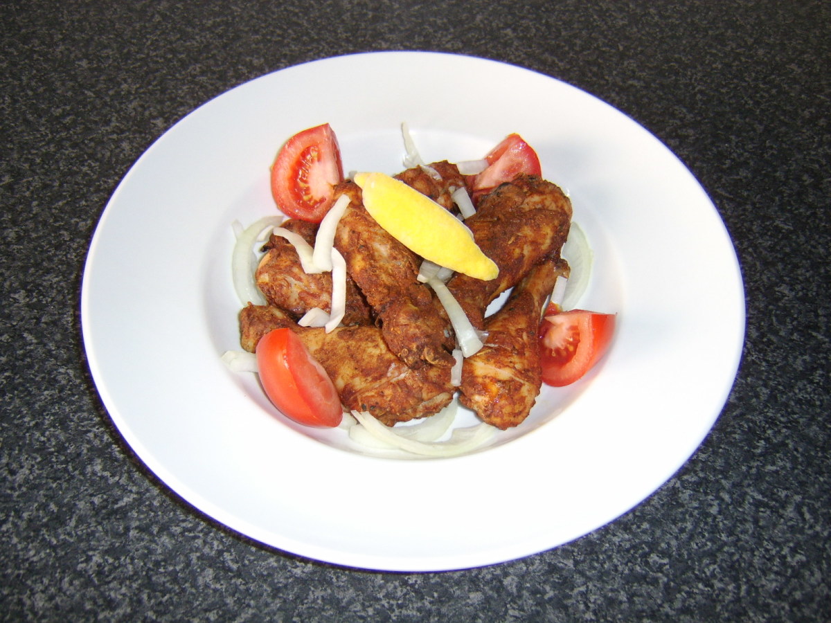 Read on to learn how to make tandoori chicken drumsticks.