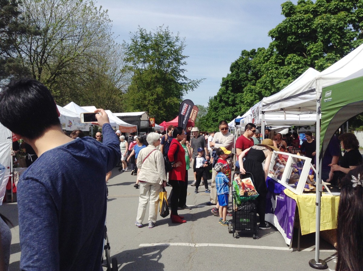Trout Lake Farmers Market and John Hendry Park in Vancouver WanderWisdom