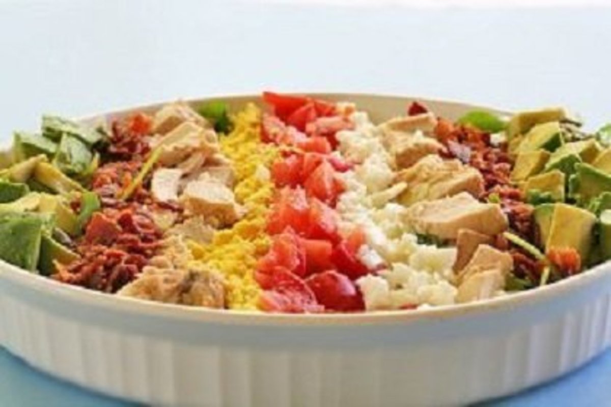 Cobb Salad The Original and an Improved (Lighter) Recipe Delishably