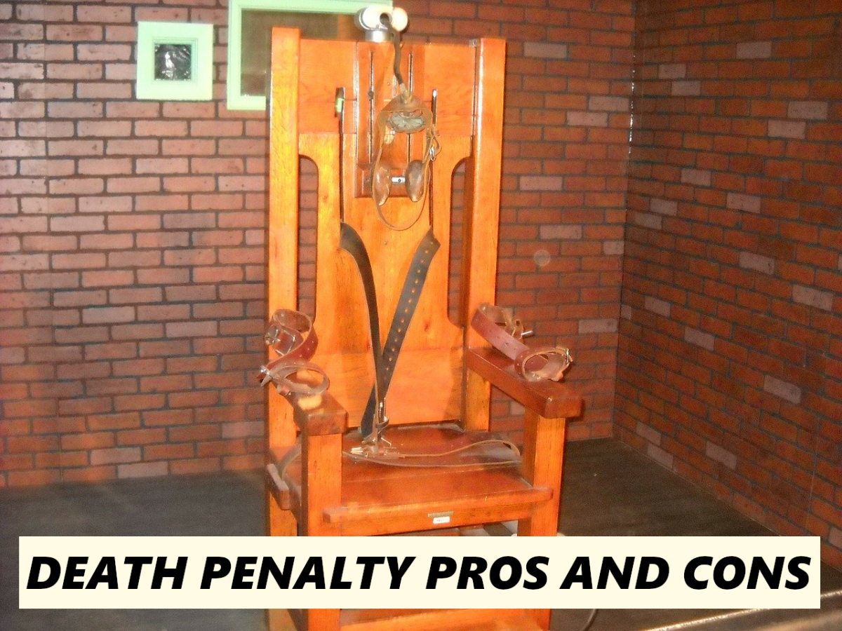 Electrocution is a modern method of execution. Other methods have included hanging, beheading, firing squad, poison, stoning to death, strangulation, lethal injection, and death by fire. Read on for the pros and cons of the death penalty.