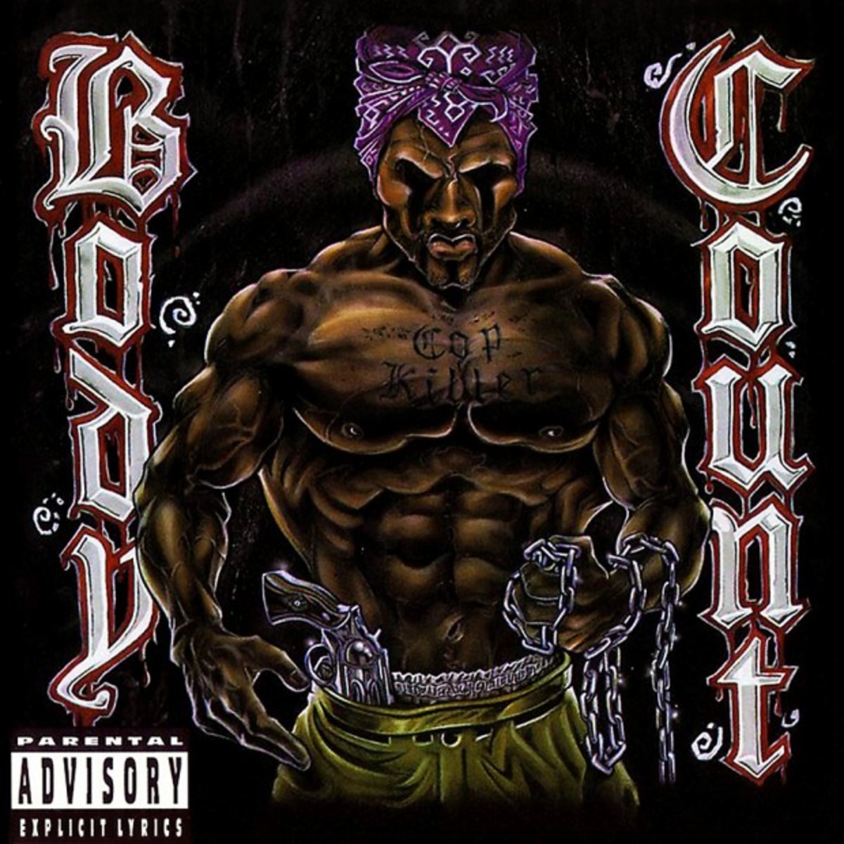 Album cover for Body Count's self-titled debut 