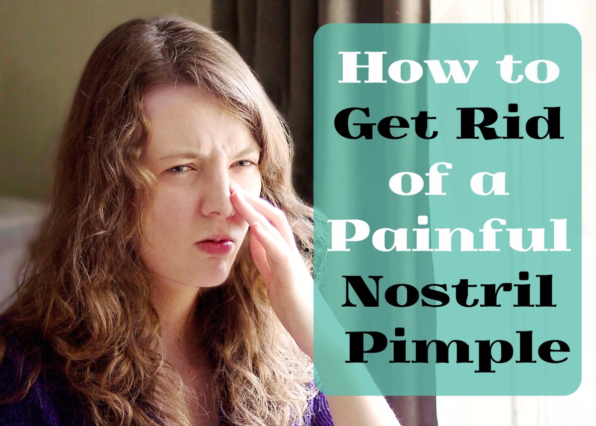 Learn how nostril pimples occur and how to get rid of them.
