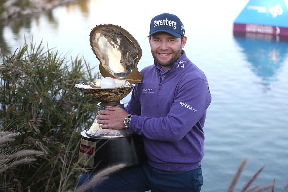 Branden Grace holds the record of 62 at a major.