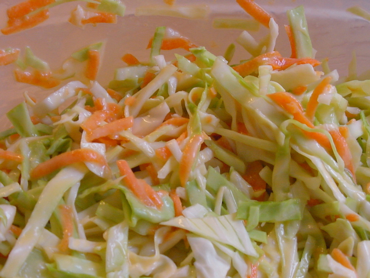 My coleslaw recipe is as good, if not better than, KFC's version!